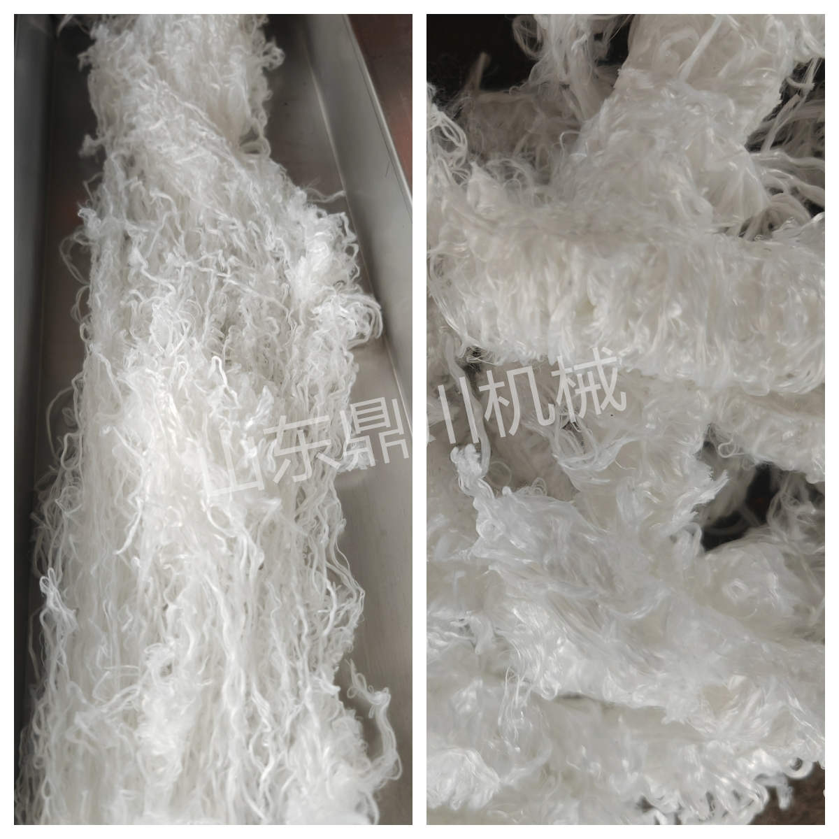 涤纶纤维丝切断效果
