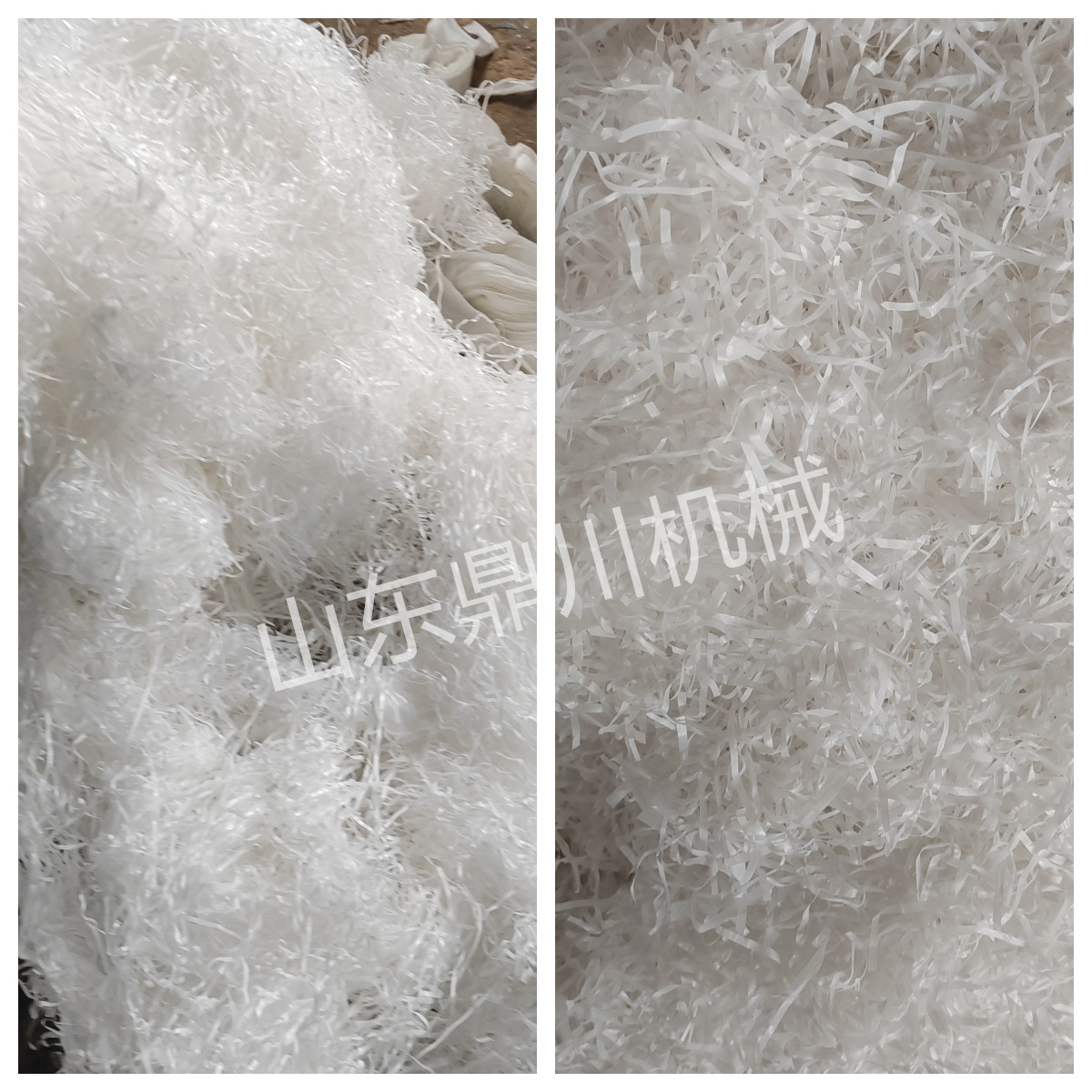 化纤丝短切效果