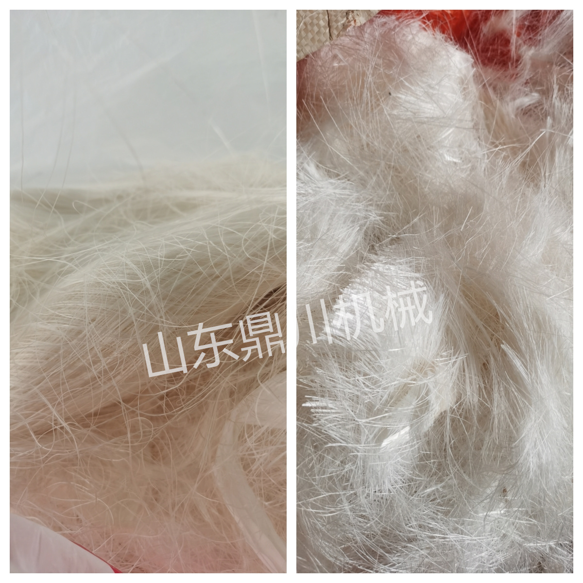 棉纤维长丝剪切效果