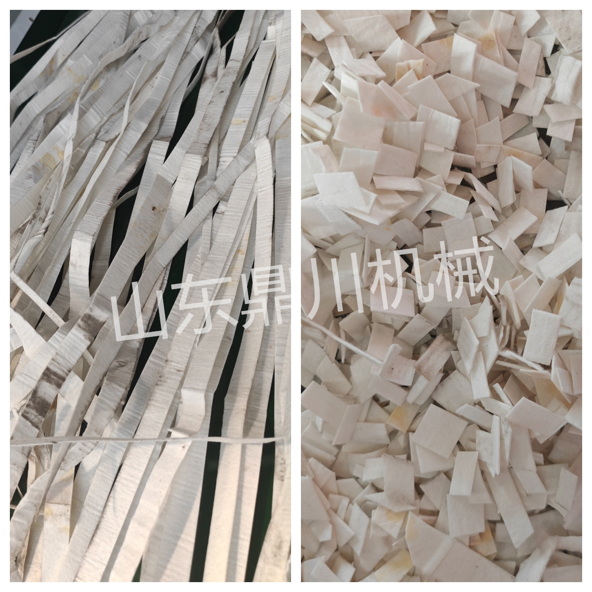 纸板条剪切效果