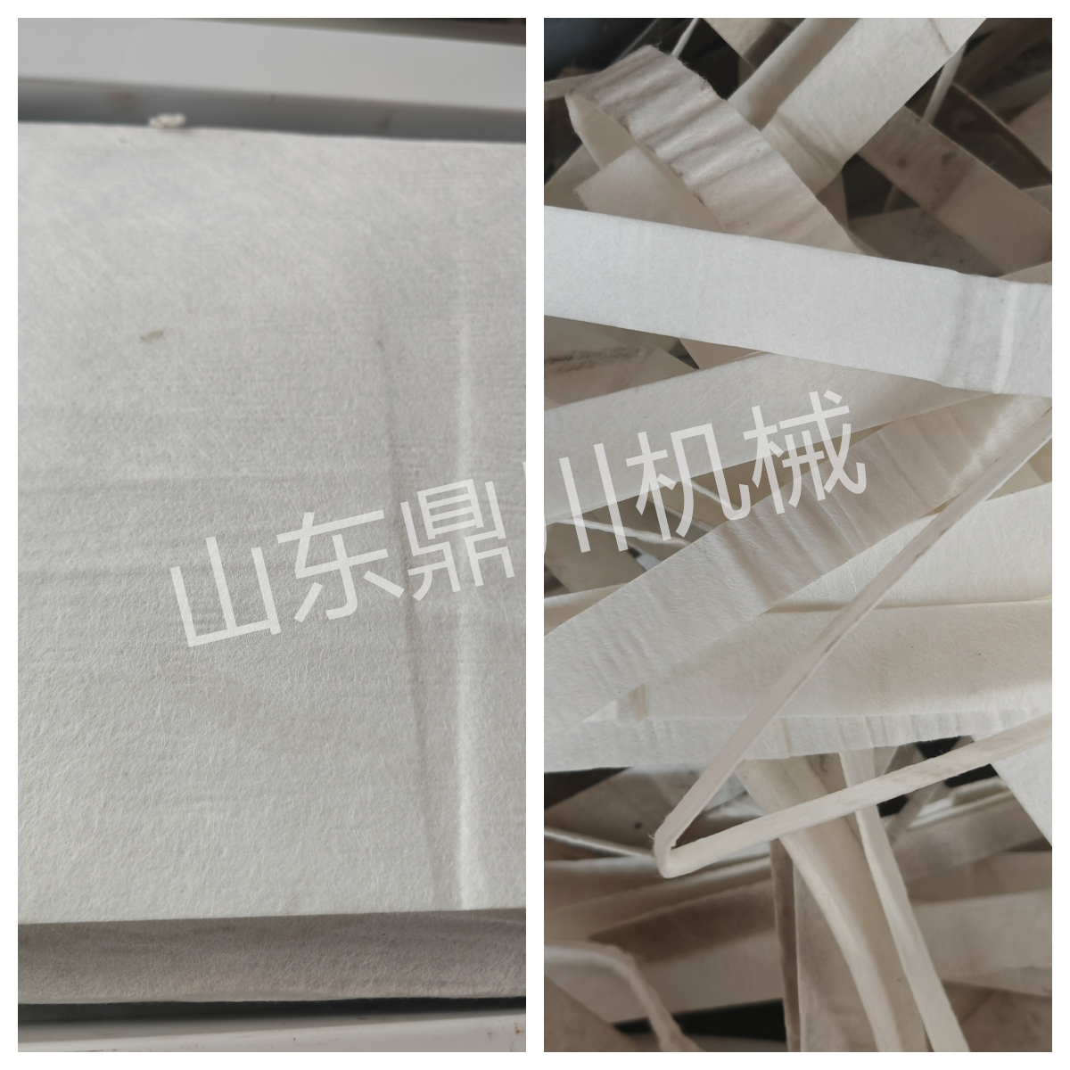 木浆纸板切条效果