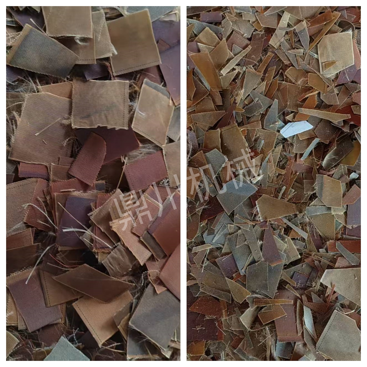 工业布切块效果对比