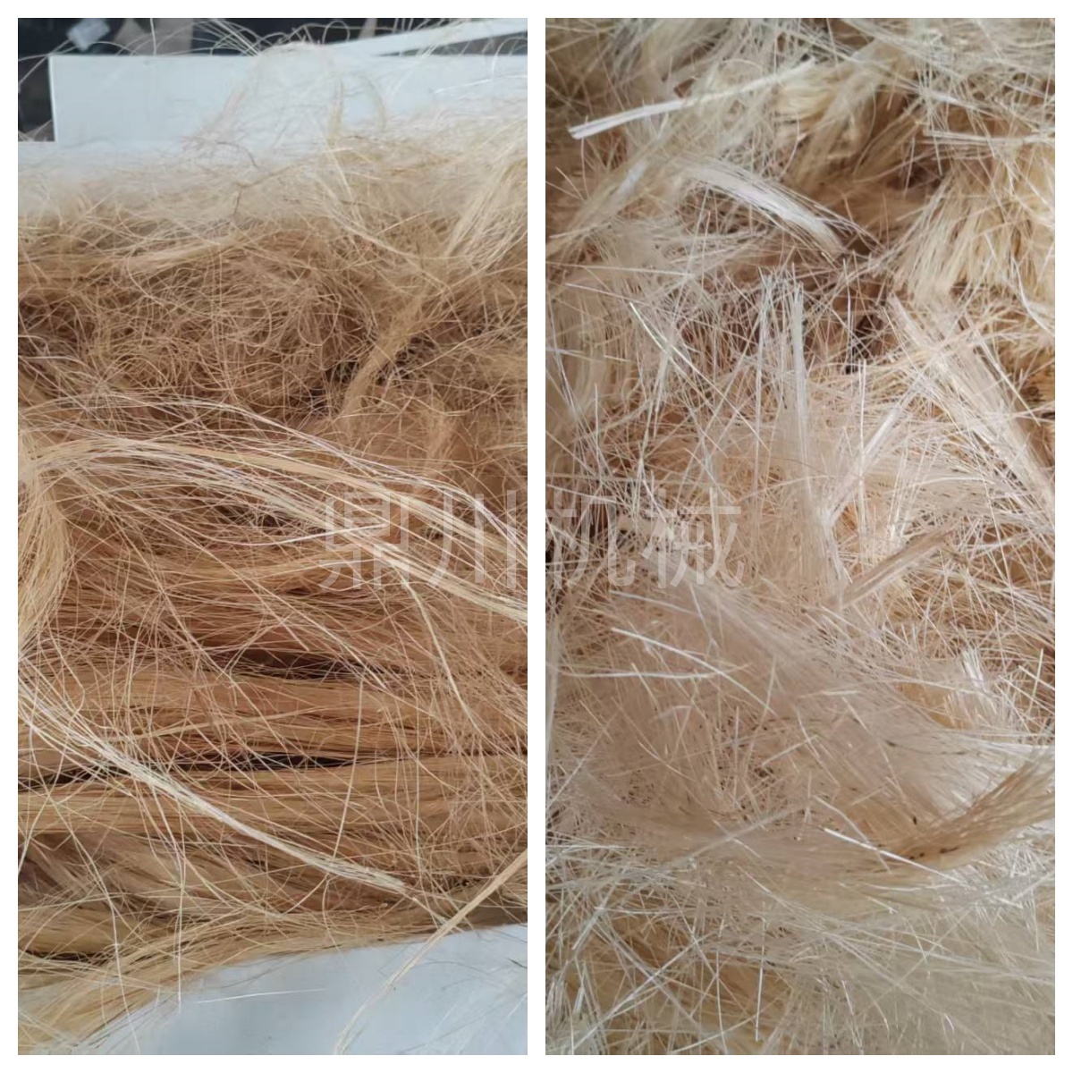 化纤丝切断效果对比
