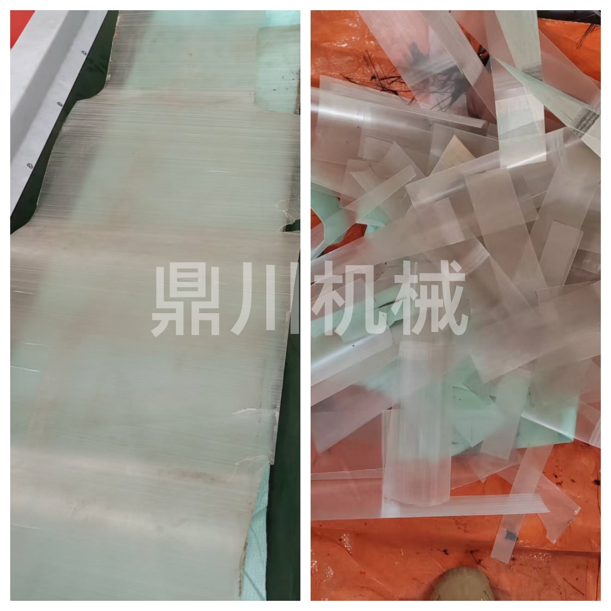 pvc塑料切割对比