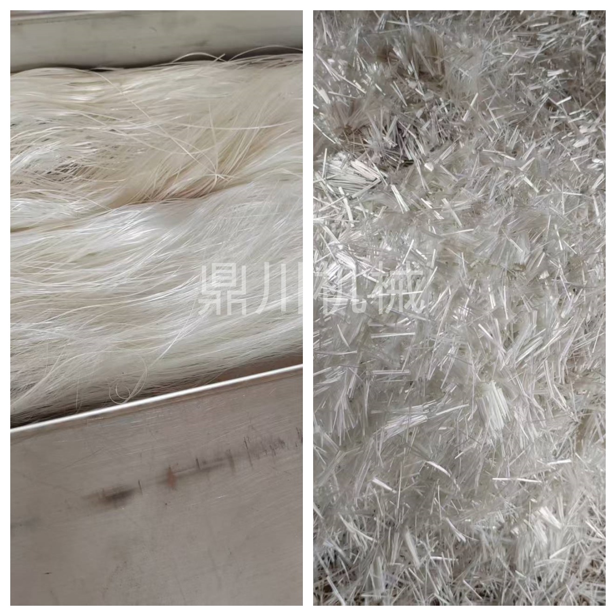 玻璃纤维切断对比